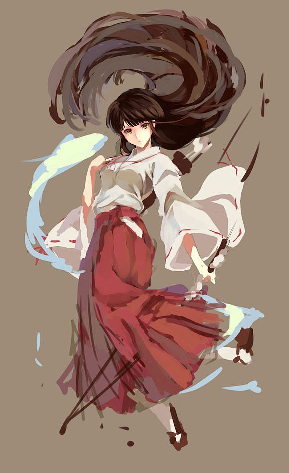 巫女# #桔梗# #犬夜叉