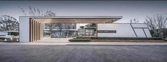 80个不错的示范区景观大门金科祥生悦园地产的热潮带动了景观设计行业