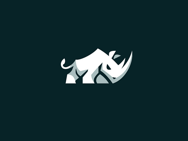 logo是一只犀牛图片