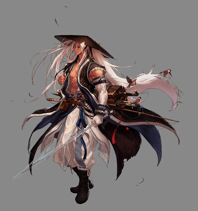 dnf男鬼剑三觉立绘官网高清原画