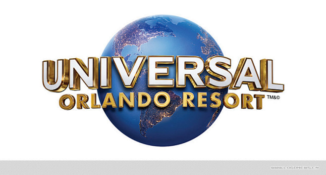 好莱坞环球影城更换新logo