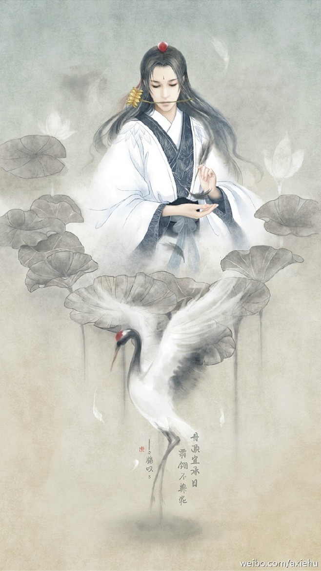 阿蝎虎仙鹤拟人