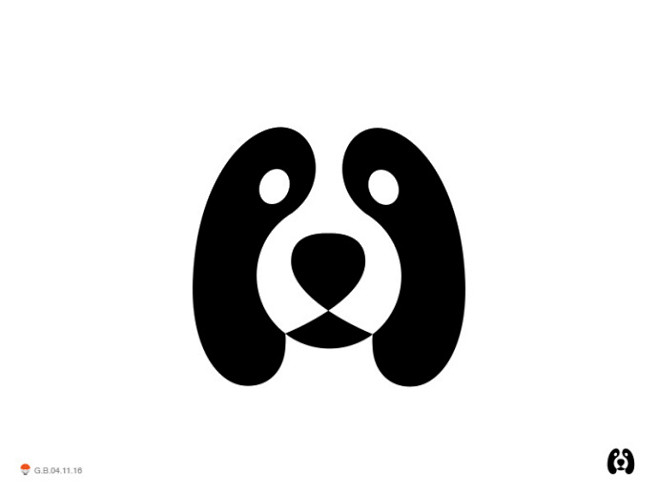 狗年来一组狗狗logo,超赞 67676767元素  /  辅助图形～记