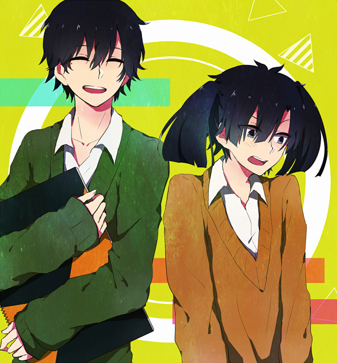 阳炎project# #遥贵# #九之濑遥# #贵音# #动漫情侣# #二次元