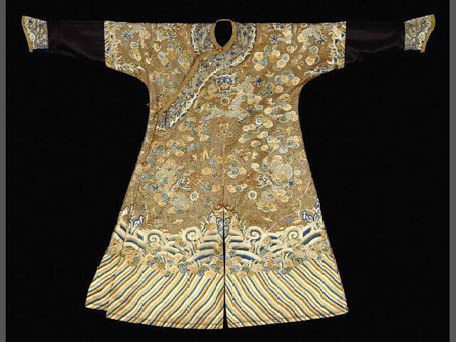 雍正祭月坛的月白龙袍清绘画馆稽古右文康雍梦华清朝康熙雍正时期历史