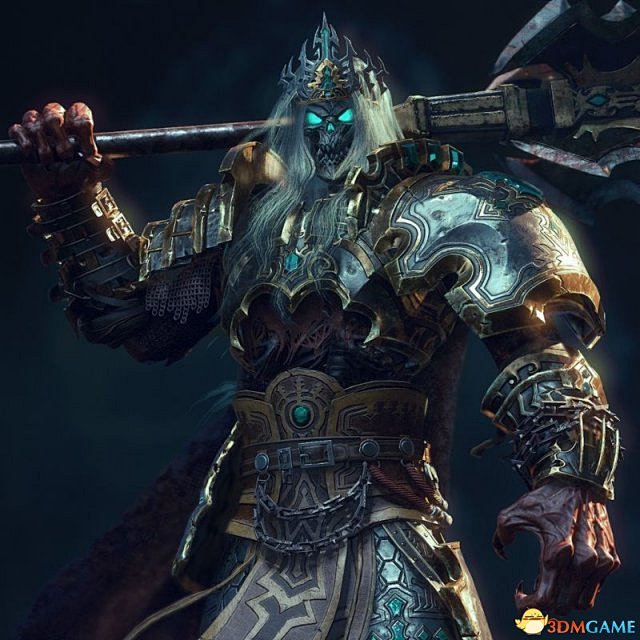 你无法打败我暗黑破坏神3骷髅王3d建模惊艳www3dmgamecom