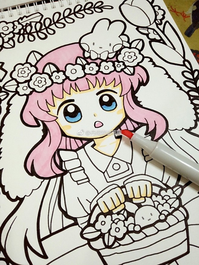 寒飞羽从兀园转采于2018-05-04 11:28:41丹尼索蜡笔画的照片 - 微相册