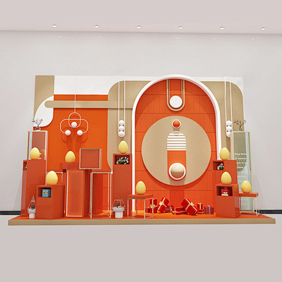 售楼处房地产定制砸金蛋台布置交付dp点美陈堆头礼品区氛围装饰淘宝网