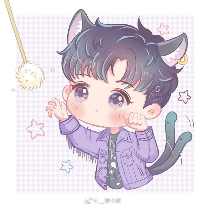 倾羡从pei斐转采于2021-07-12 17:12:12王一博#q版q版漫画倾羡该采集