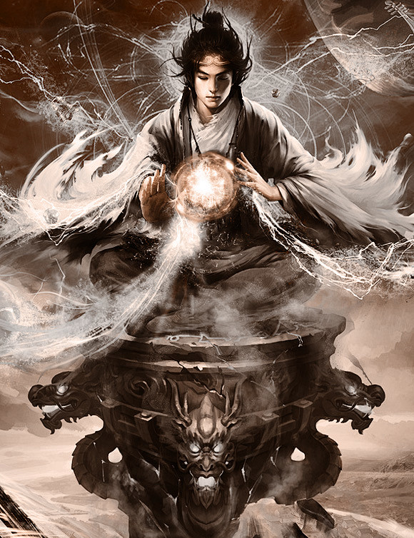 子牧处理底图玄幻