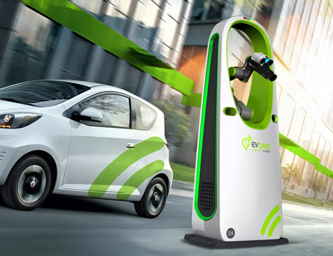 智能充电洞察未来evcard新能源充电桩由于市场电动汽车租赁的快速普及