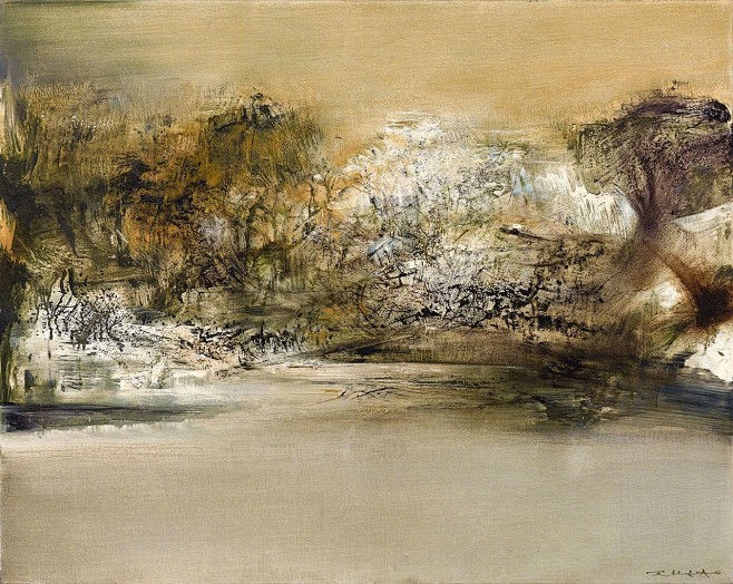 赵无极先生绘画作品