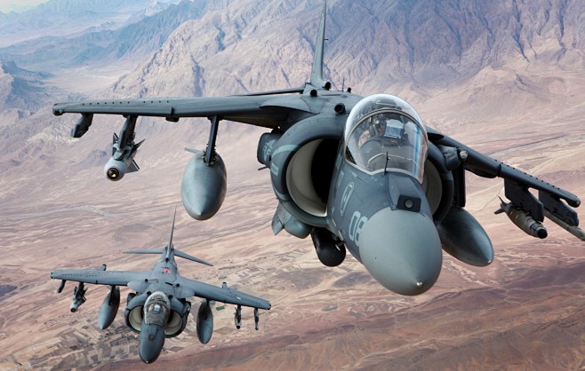 airplane desert military harrier aircraft harrier jump jet av-8b