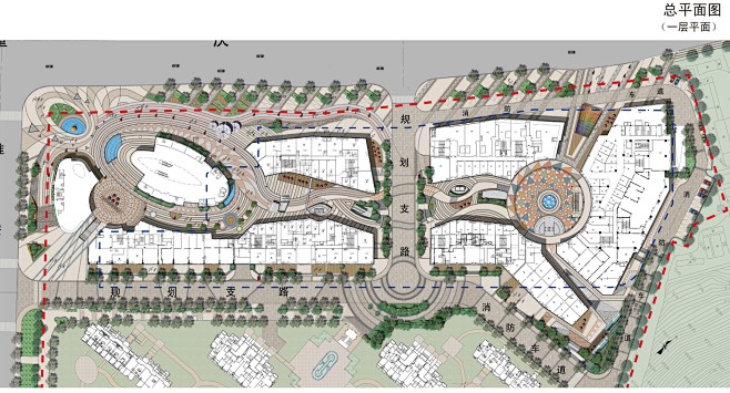 海尔商业街直线