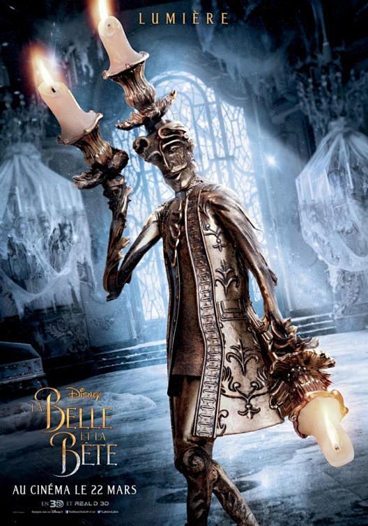 2017美国美女与野兽beautyandthebeast角色海报法国04