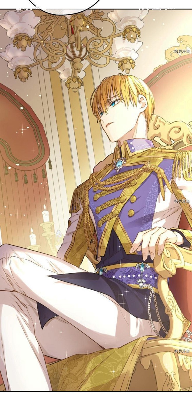 男性欧式皇族服装坐姿跷二郎腿