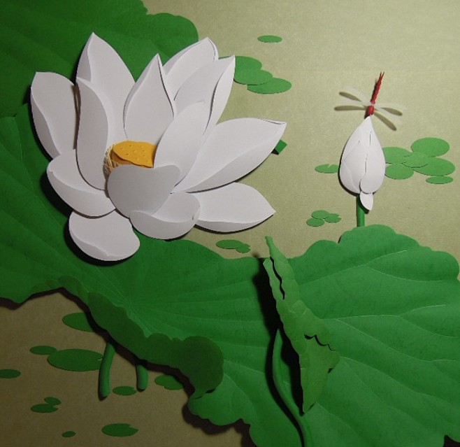 纸的半立体构成