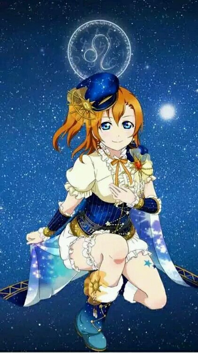动漫二次元同人lovelive高坂穗乃果十二星座狮子座