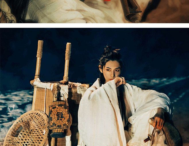 侠客汉服男飘逸魏晋风书生古装大袖衫交领齐腰襦裙古风广袖中国风淘宝