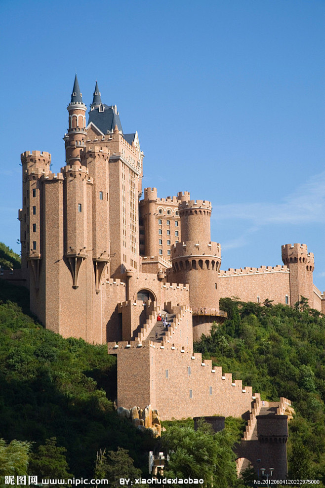 大连星海广场城堡