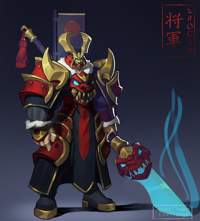 2018创作挑战主题【封建日本:幕府时代】作品赏析东方人设-武士moulin