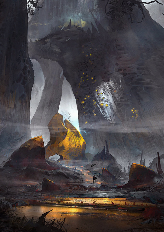 场景原画场景cg