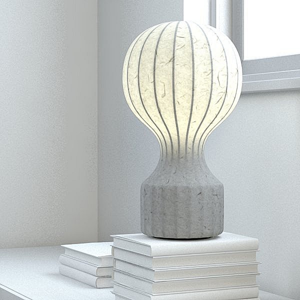 创意台灯意大利设计flosgatto人工蚕丝热气球大号桌灯