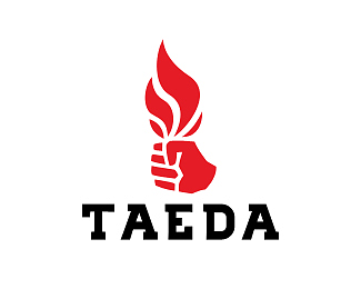 火炬logo设计火炬火苗握紧拳头圣火红色火焰商标设计图标图形标志logo