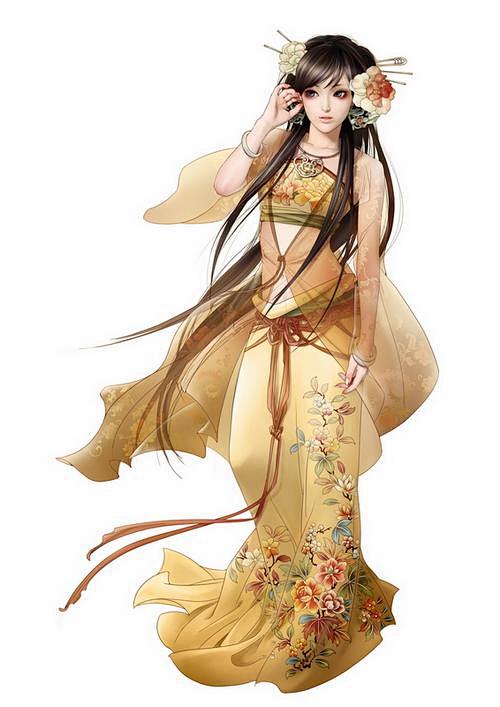 天龙八部2人物角色原画