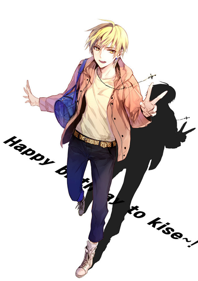 插画动漫美少女二次元美少年同人pivixp站侵删黑子的篮球黄濑黄濑凉太