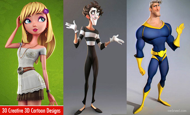 30creative3dcartooncharacterdesignsforyourinspiration