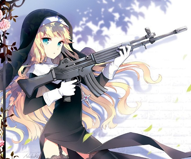 修女与枪