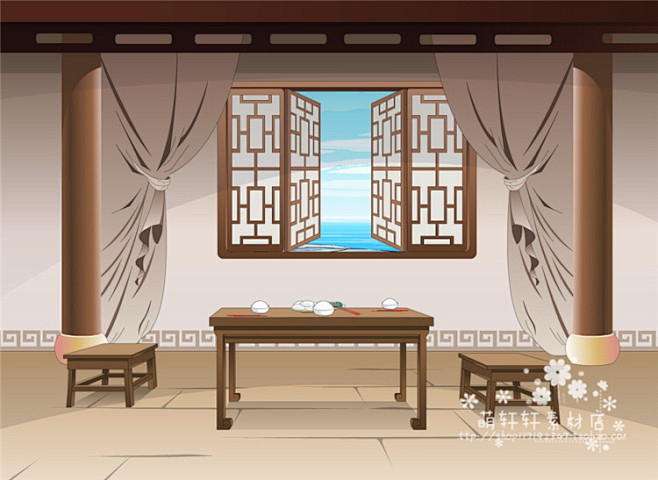 flash矢量图场景素材大全动画动漫设计制作作业必备背景素材116