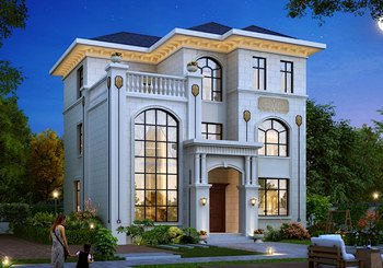 农村三层15万自建房图小户型别墅设计方案图三层别墅设计图图纸之家