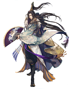 角色原画国风