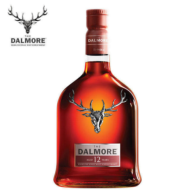 大摩帝摩thedalmore12年高地单一麦芽威士忌700ml24小时发货价格品牌