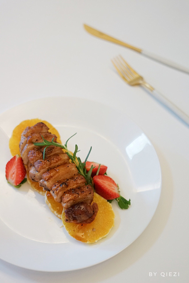 法式橙香鸭胸肉