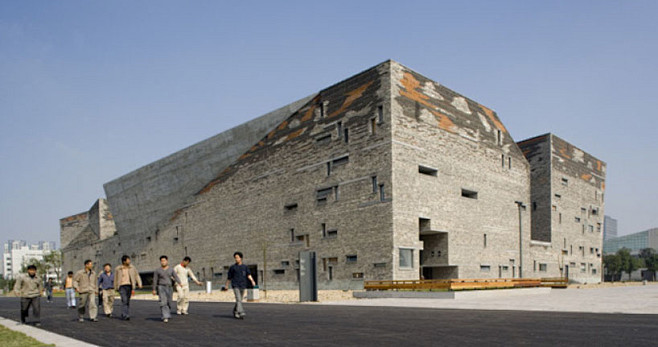 宁波博物馆王澍项目ikuku华人建筑ikuku