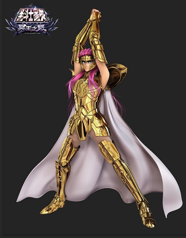 圣斗士星矢cg黄金12宫3d精模