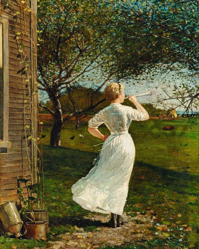 温斯洛霍默winslowhomer18361910是一位美国风景画画家和版画家他被