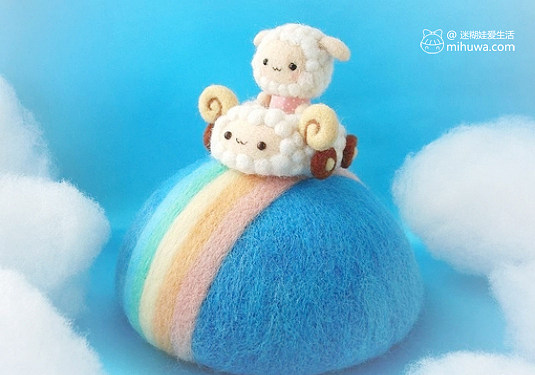 羊毛毡DIY的小世界