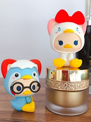 阿狸盲盒小鸭嘎嘎创意扭蛋卡通公仔泡泡1983玛特生日礼物淘宝网