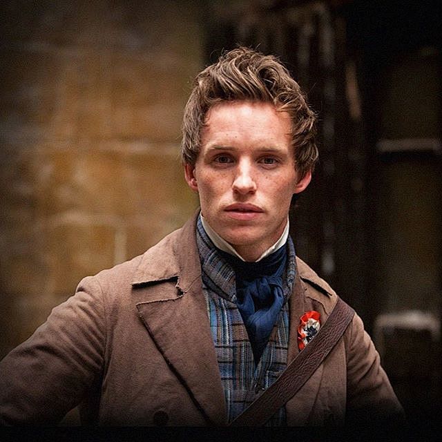 before newt there was marius #eddieredmayne #lesmiserables