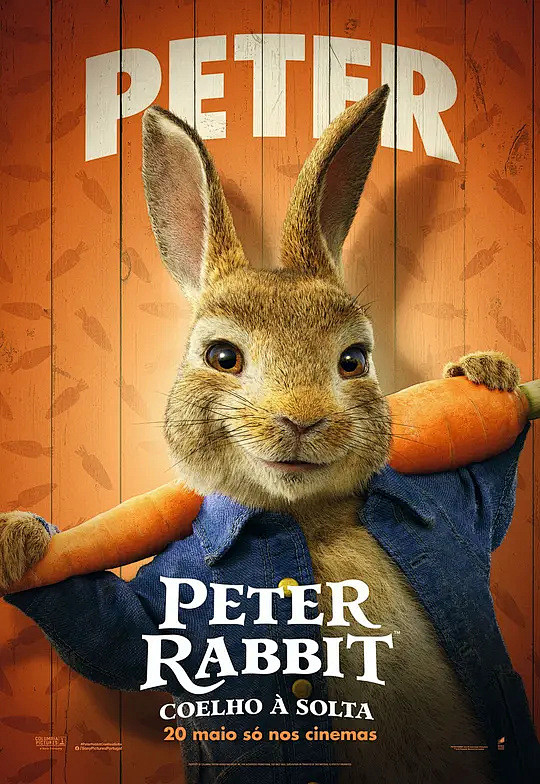 比得兔2逃跑计划peterrabbit2therunaway海报