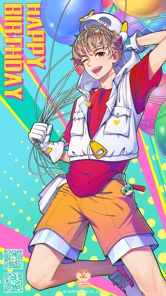 2021开开生日贺图开心超人官方拟人图