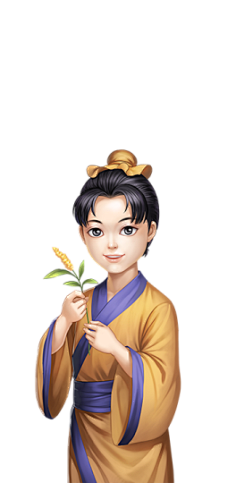 png古风幼童男女人物素材