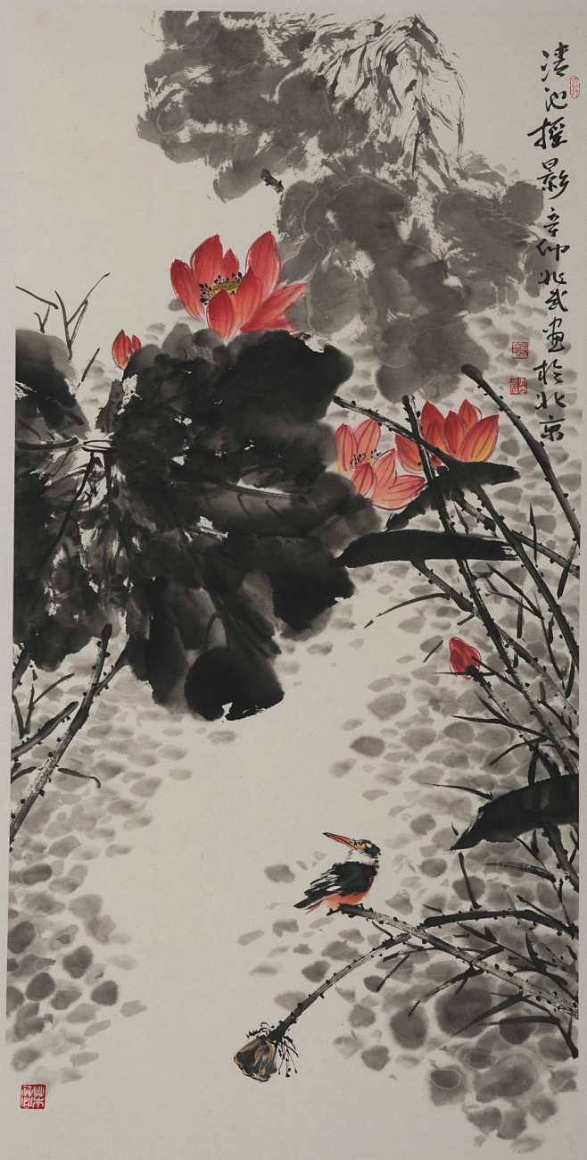 孙兆武写意花鸟作品