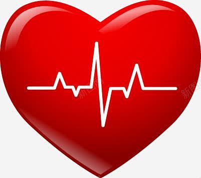 卡通心电图矢量图高清素材平面电商创意素材png素材