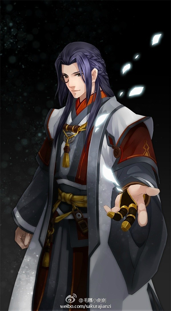 为你yin偃术大师男神谢衣毛团小剑剑画作古剑奇谭二点开中图