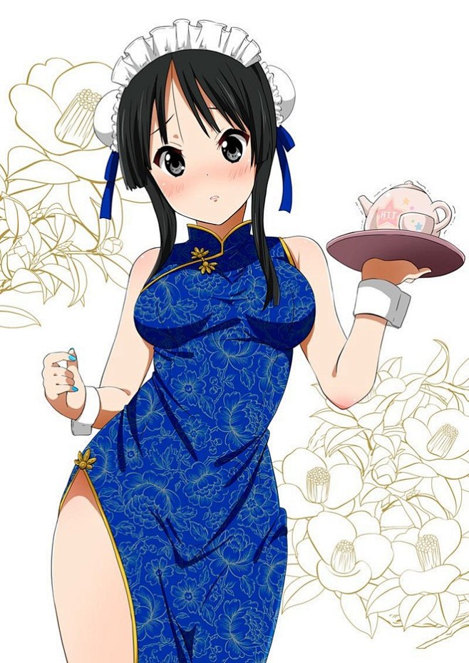 中国风旗袍动漫美女图片